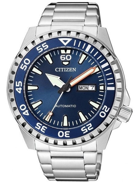 Citizen Automatic Sport Watch with Stainless Steel Bracelet #NH8389-81L