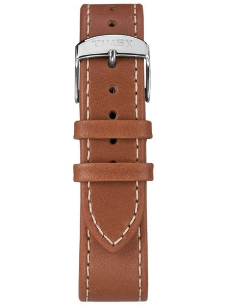 Timex 40mm Waterbury Quartz Watch with Cream Dial and INDIGLO Night-Light #TW2R25600ZA