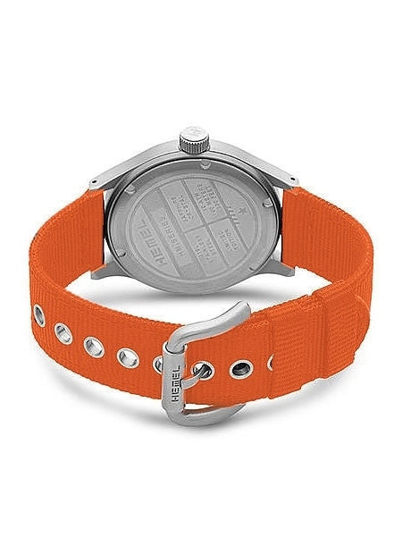 HEMEL Alpha Swiss ETA Quartz Field Watch with Matte Black Dial and Sapphire Crystal #HM6