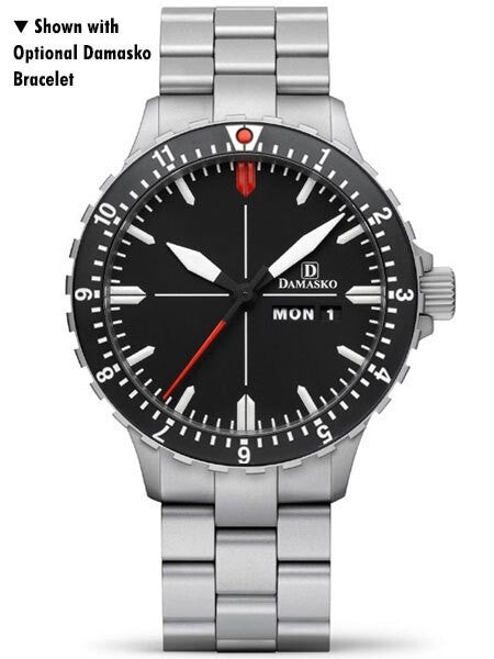 Damasko Swiss ETA Automatic with a Rotating 12-Hour Bezel and Stainless Steel Case #DA44