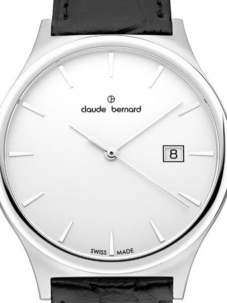 Claude Bernard Elegant and Thin Quartz Dress Watch #70173-3-AIN