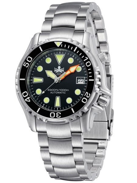 PHOIBOS 1000-Meter Ocean Master Automatic Dive Watch with Sapphire Crystal #PY005C