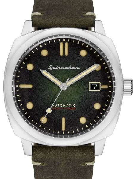 Spinnaker Hull Automatic Sports Watch with 42mm Case and Dark Green Dial #SP-5059-03