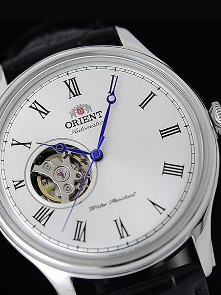 Orient Envoy Open-Heart Automatic Watch with Leather Strap #AG00003W