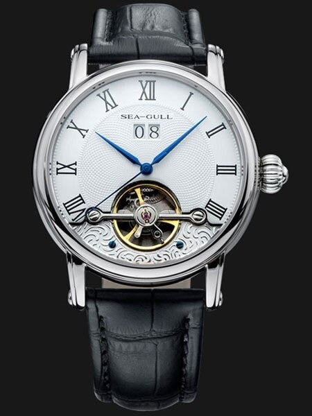 Sea-Gull 40mm Automatic Watch with Big Date, Sapphire Crystal #819.382