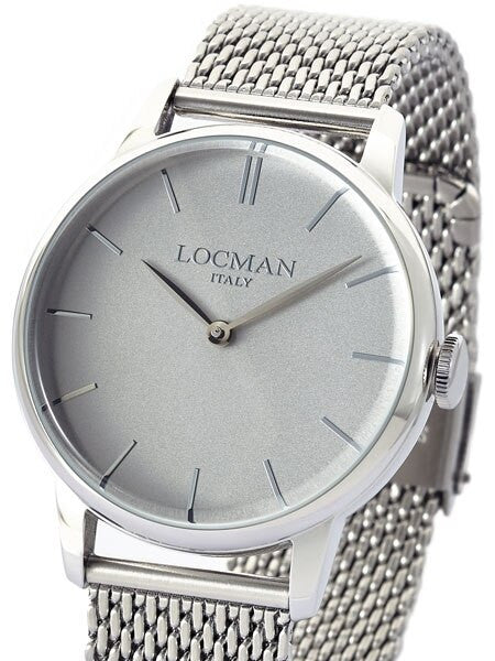 Locman 1960's Collection Elegant Quartz Dress Watch with 41mm Case #0251V06-00AGNKB0