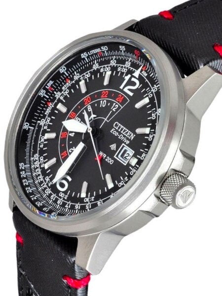 Citizen Promaster Eco-Drive Dual-Time Pilot Watch #BJ7017-09E