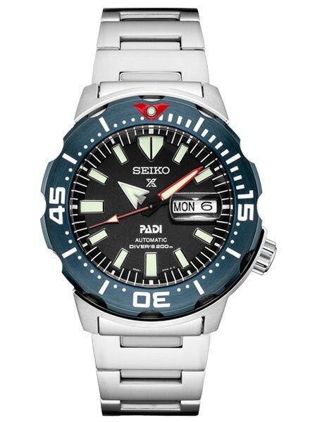 Seiko PADI Edition Monster Automatic with new Case and Bezel Design #SRPE27