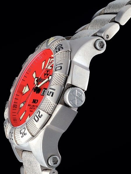 Reactor Gamma Ti 300 Meter Dive Watch with Never Dark Illumination and Titanium Case #52011