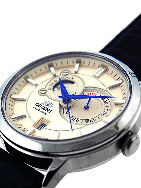 Scratch and Dent - Orient Automatic Sun and Moon Watch with Sapphire Crystal #ET0P003W-SND