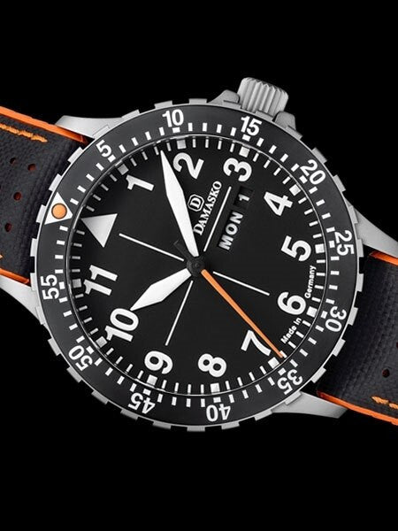 Damasko Swiss ETA Automatic with a Rotating 60-minute Bezel and Stainless Steel Case #DA42