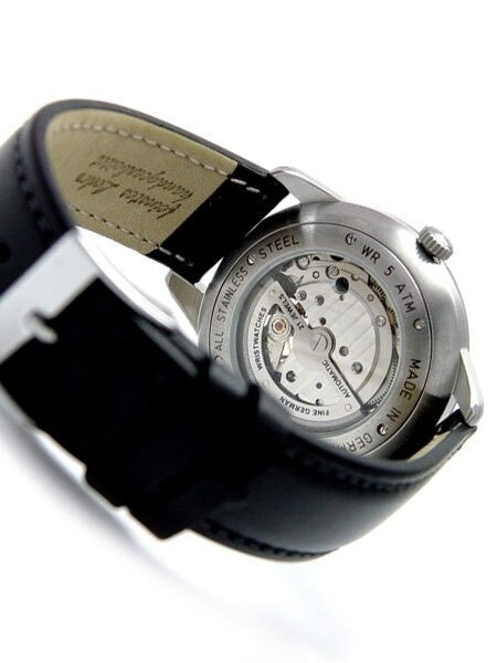 Junkers Dessau 1926 Flatline Automatic, Open-Heart Dress Watch #6360-4