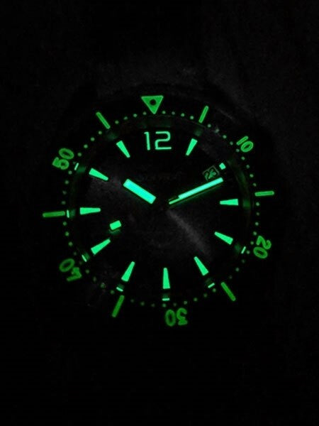 Squale 500 meter Professional Swiss Automatic Dive watch with Bronze Case #1521BR-026-G