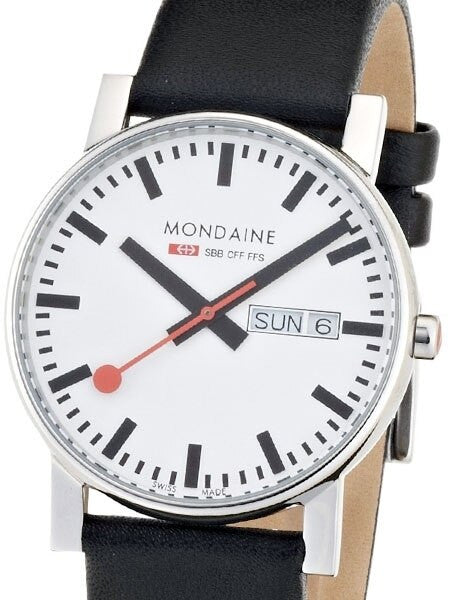 Mondaine Railways EVO Quartz Dress Watch with Day and Date #A667-30344-11SBB