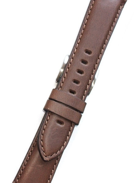 Horween Rustic Calfskin Leather with Stainless Steel Buckle #INS-HOR-ESX81