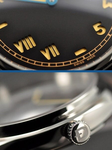 DIEVAS Vintage California Swiss Made Unitas 6497 Hand Wind Mechanical Watch