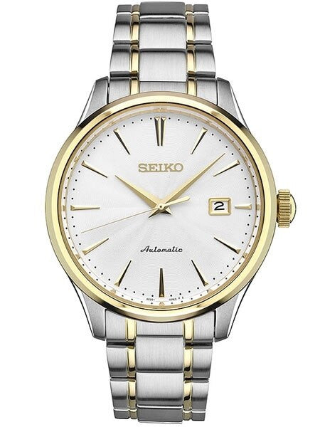 Seiko Two-Tone Automatic Dress Watch with 42mm Case, Bracelet #SRP704