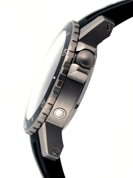 DIEVAS German Made Vortex Tactical Watch with Rubber Strap