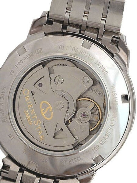 Orient Star Retrograde Day Watch with Date, Power Reserve, Sapphire Crystal #DE00001W