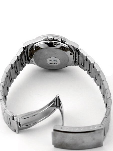 Orient Automatic Watch with Louver-like Grey Dial and SS Bracelet #EM5M012K