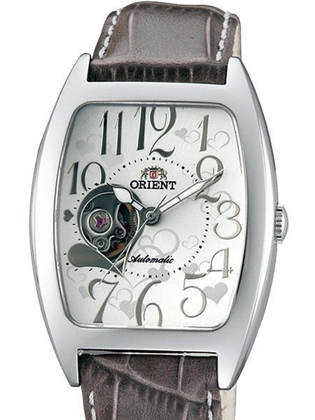 Orient Madison Women's Automatic Watch with an Open-Heart White Dial #DBAB003W
