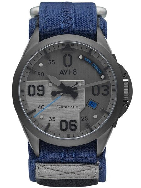 AVI-8 24-Jewel Automatic Bottisham Limited Edition P-51 Mustang #AV-4069-03