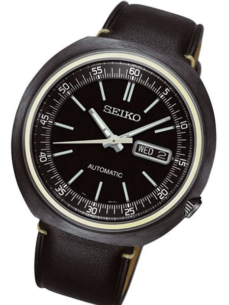 Seiko Recraft Automatic 24-Jewel Watch with a 44mm Turtle-Style Case #SRPC15J1