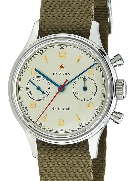 シルル Seagull 1963 Hand Wind Mechanical Chronograph with Acrylic Crystal