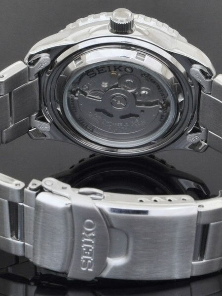 Seiko 41mm Sports 5, 23-Jewel Automatic Watch with Day and Date Window #SNZH51K1