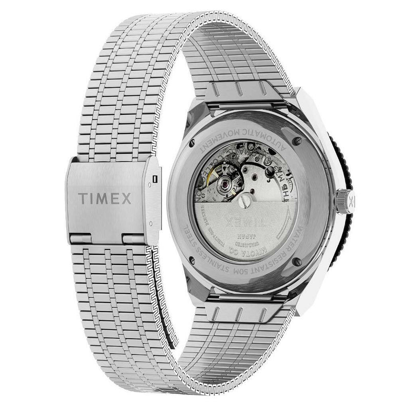Timex M79 Automatic Watch with 40mm Stainless Steel Case and Matching Bracelet Watch #TW2U83400ZV