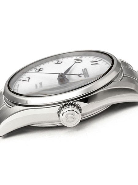 Seiko Presage Automatic Dress Watch with White Dial and Sapphire Crystal #SPB063J1