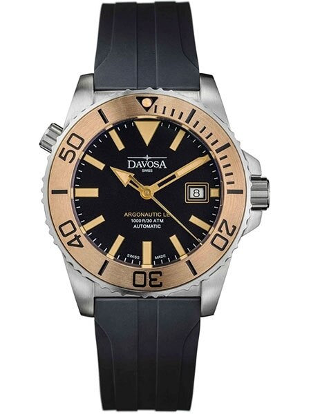 Davosa Argonautic Limited Edition Swiss Automatic 300 Meter Dive Watch with Bronze Bezel Insert #16152655