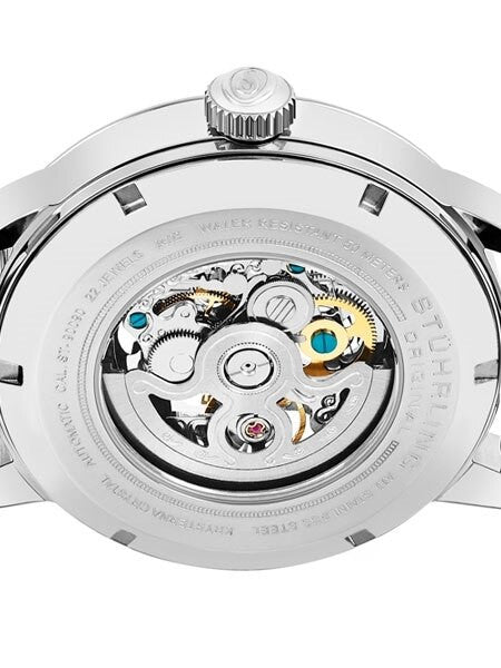 Stuhrling Executive II Semi-Skeleton Automatic Watch with 44mm Case #574.03