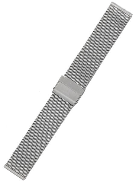 STAIB Polished Finish Milanaise Mesh Bracelet #ST-ST-2905-20804SBL (Straight End, 20mm)