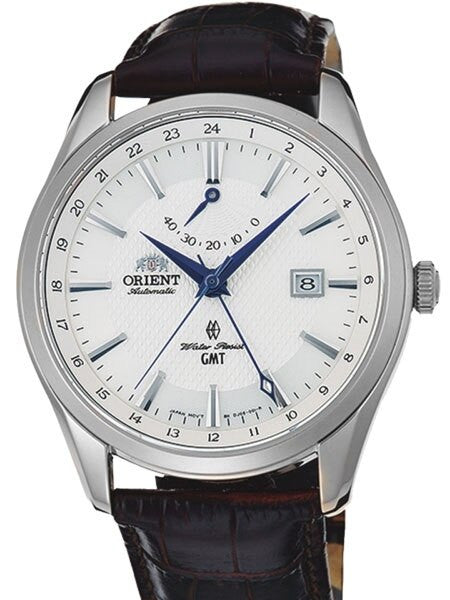 Scratch and Dent - Orient Automatic GMT (dual time)  with Sapphire Crystal and Power Reserve #DJ05003W