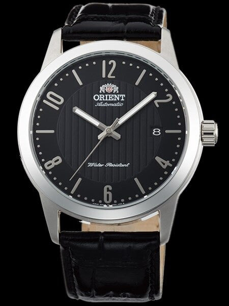 Orient 40.5mm Howard Automatic + Hand Wind Watch with Black Dial #AC05006B