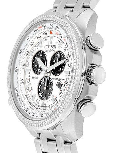 Citizen Eco-Drive Perpetual Calendar, Chronograph Watch with Alarm #BL5400-52A