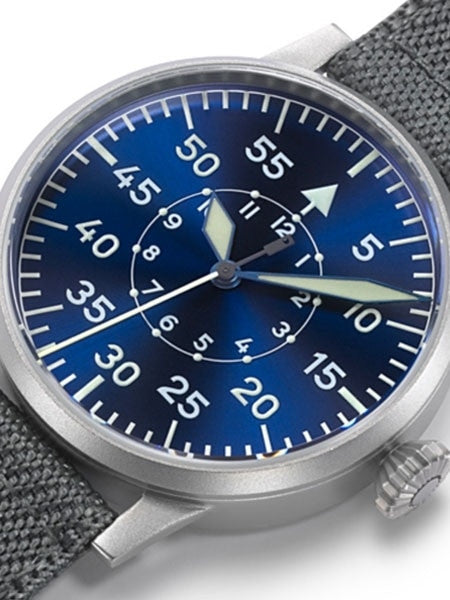 Laco Paderborn Blaue Stunde Swiss Automatic Pilot Watch with Sapphire Crystal #862082