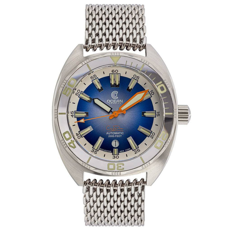 Ocean Crawler Core Diver Swiss Automatic Watch with AR Sapphire Crystal #CD-V3-1321
