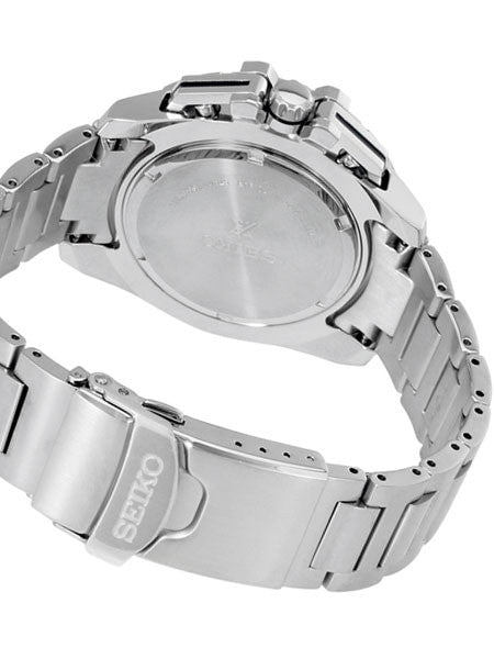 Seiko Prospex Solar Powered Quartz Flight Chronograph Watch, 24-Hour Sub-Dial #SSC275