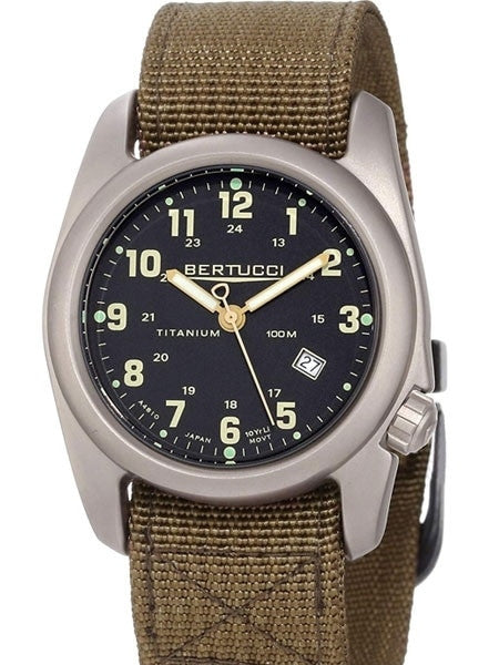 Bertucci A-2T Titanium Watch with 10-Year Lithium Battery #12700