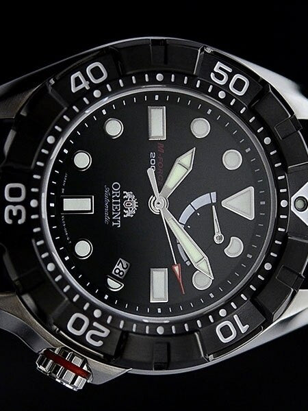 Orient 46mm M-Force Air Diver Automatic with Power Reserve, Sapphire Crystal #EL03004B