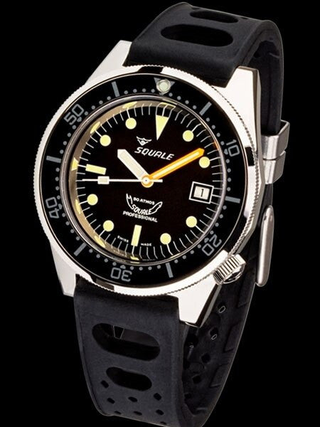 Squale 500 meter Professional Swiss Automatic Dive watch with Sapphire Crystal #1521-026-A