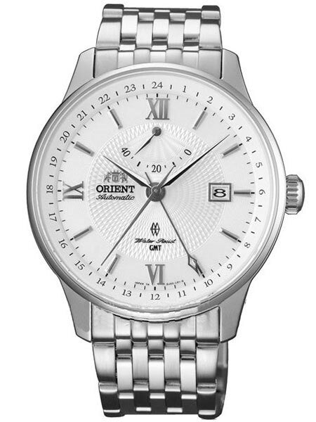 Orient Constellation Automatic GMT Watch with Power Reserve Meter and Sapphire Crystal #DJ02003W