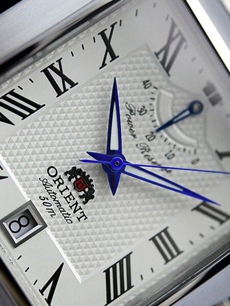 Orient Grandeur White 21-Jewel Automatic Power Reserve Dress Watch #CFDAC004W