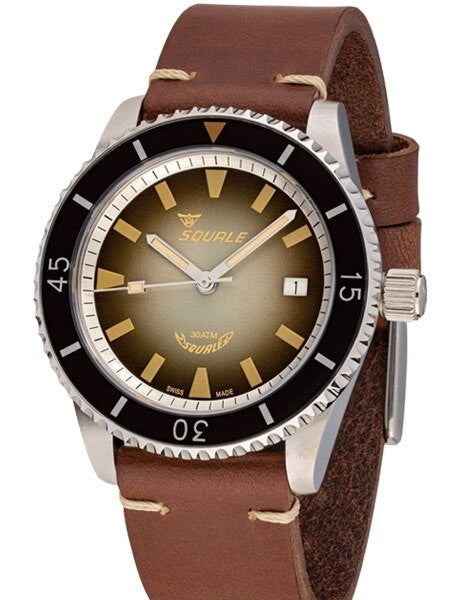 Squale Montauk 300 Meter Swiss Made Automatic Dive Watch with Sapphire Crystal #MTK-03