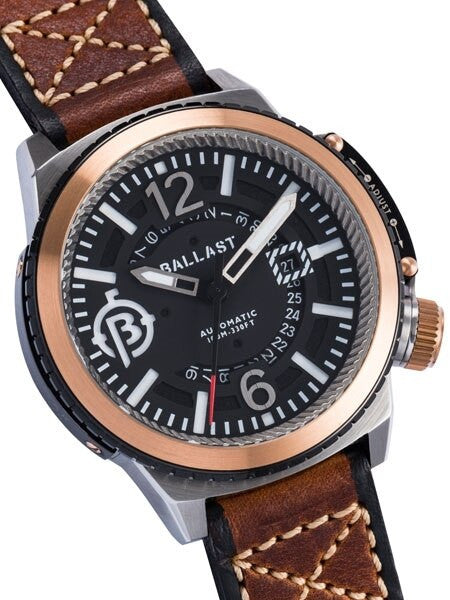 Ballast Trafalgar Automatic Watch with Unique Bezel System #BL-3133-01