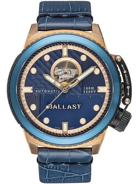 Ballast Trafalgar Automatic Watch with Bronze Case and Removable Shroud #BL-3136-01