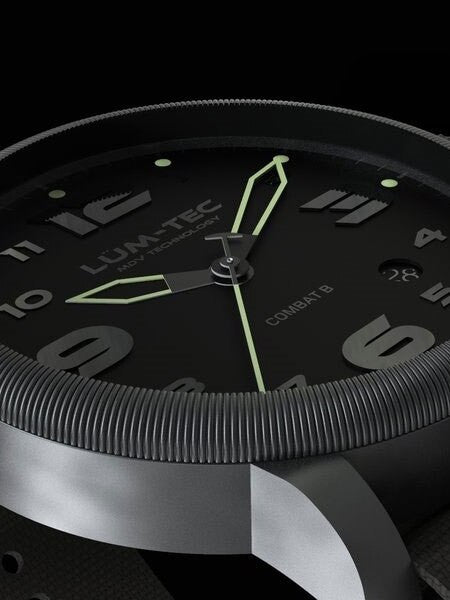Lum-Tec Combat Phantom Swiss Automatic Watch with Double Curved Sapphire Crystal #Combat-B43