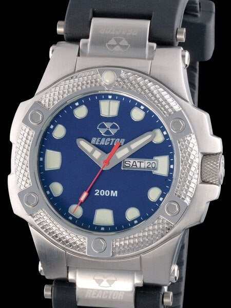 Reactor Meltdown Watch with SuperLuminova Illumination, Stainless Steel Case and Bracelet #72803